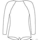Long Sleeve Swim Jammers – DOS Characters