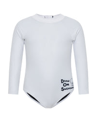 Draw On Swimwear Rash Vest All In One