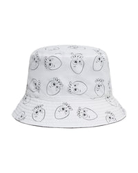 Draw On Swimwear - bucket hat - unisex - black & white