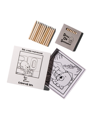 Draw On Swimwear - International travel colour in cards - pencils